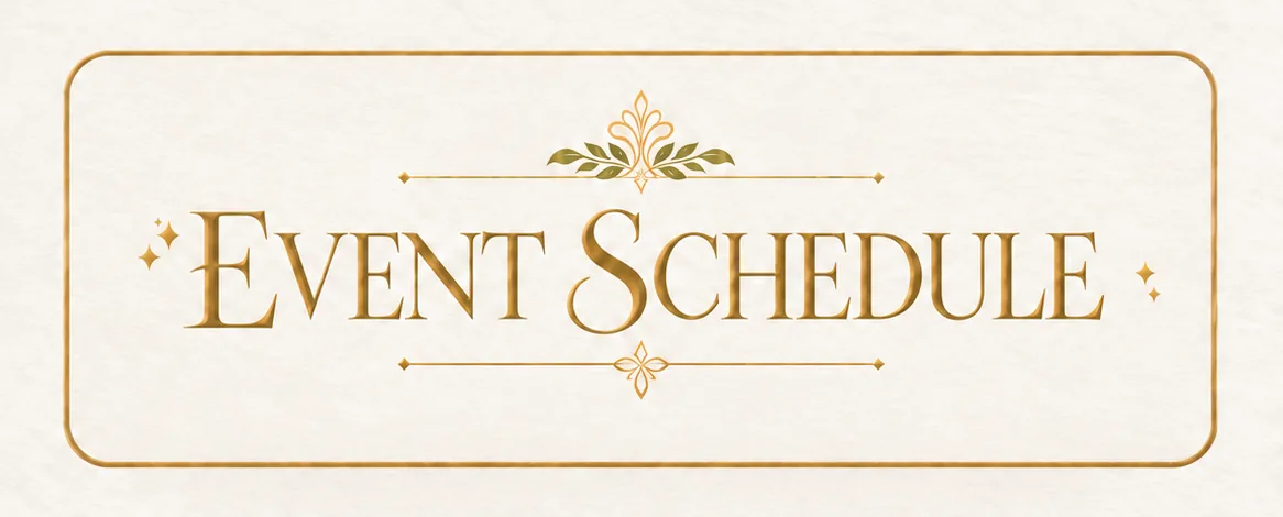 Event Schedule